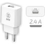 Chargeur mural Tech One Tech TEC2904 Blanc