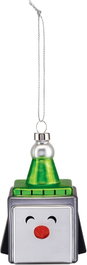 Alessi Cubik Penguin Bola de Navidad GJ02 5