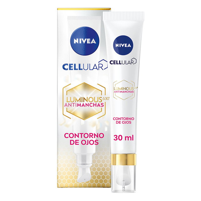 Nivea LUMINOUS 630 Anti-taches Contour des Yeux 15 ml Hydratant avec Acide Hyaluronique et Cafeine