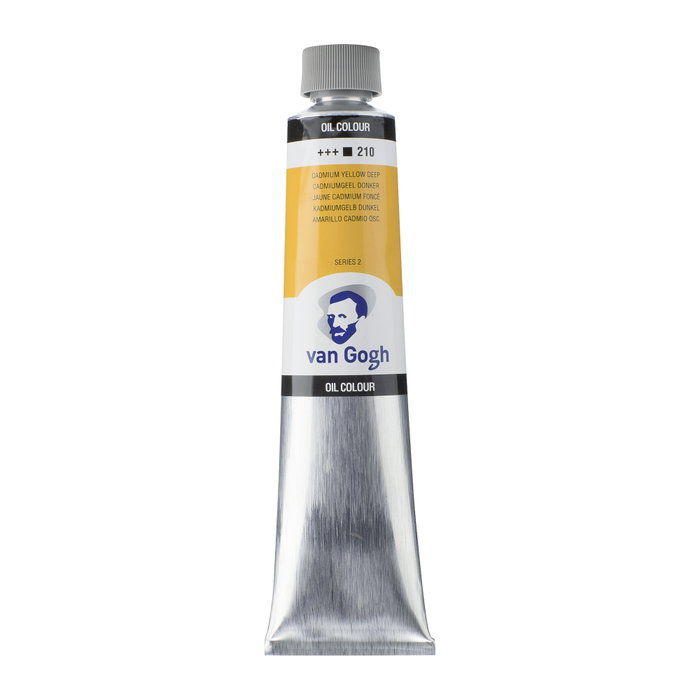 Van Gogh Peinture à l'huile Amarillo Cadmio Oscuro 210, 200 ml Van Gogh Peinture à l'huile Amarillo Cadmio Oscuro 210, 200 ml