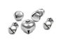 Innspiro Lot de 30 clochettes en métal argentées (8mm, 10mm, 12mm)