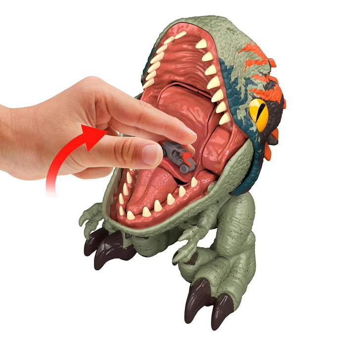 MATTEL Velociraptor Feroz Alimentation Jurassic World