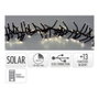 Basics Guirlande solaire rechargeable 768 LED blanc chaud 5,6 m