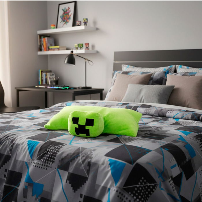 Jouet Peluche Minecraft Polyester (4 Unités)