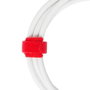 Lanview Attache-câbles crochet et boucle 150mm x 12mm multicolore, 10 pièces