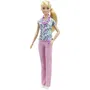 Barbie - Poupée Barbie Infirmière avec Accessoires Médicaux - Jouet Enfant Dès 3 Ans - Modèle GTW39