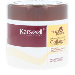 Karseell Masque Capillaire Soin Profond au Collagène et Maca - Lissage, Réparation, Éclat - 500 ml