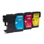 Brother Multipack d'encres LC-1100RBWBP C,M,Y en Blister