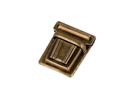 Innspiro Broche Tupi Rectangulaire Acier Or Vieux 31x27 mm (Lot de 2)