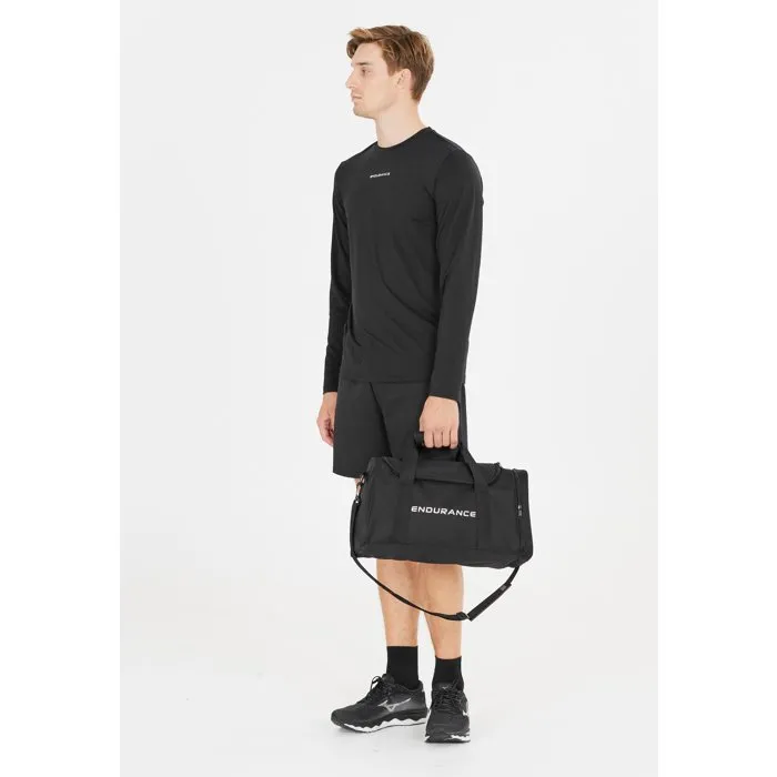 Endurance Lanakila 20L Sac de Sport 20 Litres Noir Polyester, Sangle Réglable, Poche Extérieure