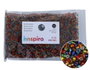 Innspiro Rocaille de verre ronde argentée mélange 2,3mm 500g