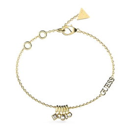 Guess Bracelet Tiny Dancer Dorée en Acier Inoxydable