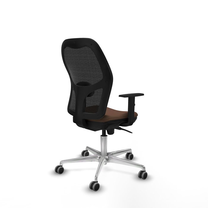 Piqueras y Crespo Chaise de Bureau 1D086G0 Noir Brun foncé Piqueras y Crespo Chaise de Bureau 1D086G0 Noir Brun foncé