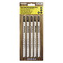 WOLFPACK LINEA PROFESIONAL Lot de 5 lames de scie sauteuse pour bois, coupe grossière, 180 mm