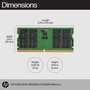HP Mémoire RAM SODIMM 32 Go DDR5 5600 MHz - Module de Mémoire pour Ordinateur Portable HP, Amélioration des Performances