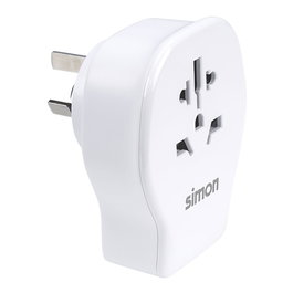 Simon Adaptateur de voyage universel pour Chine USB-A + 2 USB-C 20 W charge rapide type I