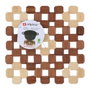 Alpina Salvamantel en bois marron ø21 x 0,5 cm