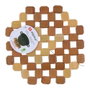 Alpina Salvamantel en bois marron ø21 x 0,5 cm