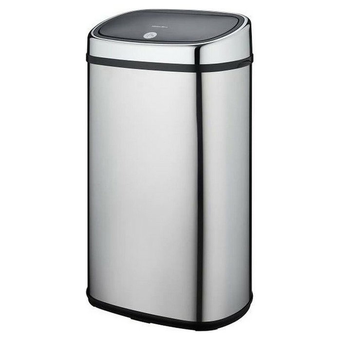 Kitchen Move Poubelle de Cuisine CITY 58 L Push Inox Kitchen Move Poubelle de Cuisine CITY 58 L Push Inox