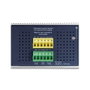 Planet IGS-6325-8UP2S2X - Switch Ethernet Géré L3 Industriel avec 8 Ports 802.3bt PoE++ 95W et 2 Ports SFP 1G/2.5G, IP30, -40 à 75°C