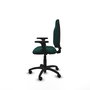 PIQUERAS Y CRESPO Chaise de bureau Algarra, Similicuir Vert Bouteille