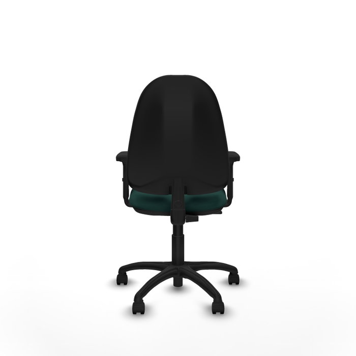 PIQUERAS Y CRESPO Chaise de bureau Algarra, Similicuir Vert Bouteille