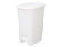 ARTE REGAL Poubelle à Pédale 25L Blanche