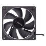 Unykach Ventilateur de Boîtier 90 mm Noir, 2000 RPM, 19 dB, Connecteur 3 Broches - Réf. 51789