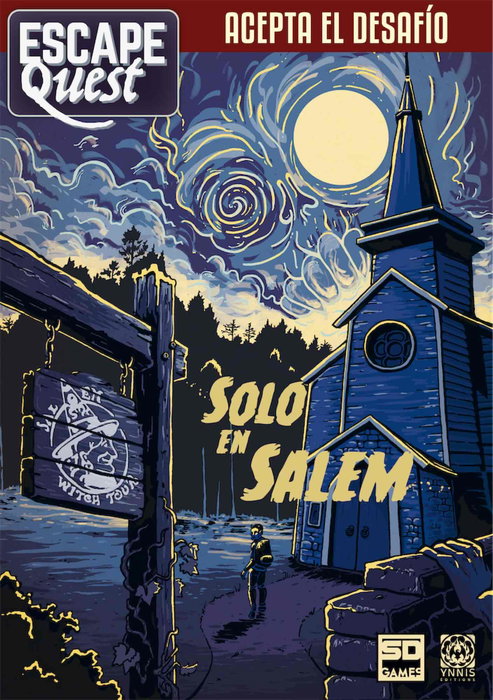 Sd games Escape Quest 3: Solo in Salem - Jeu de société livre d'énigmes - Aventure immersive 12+ ans Sd games Escape Quest 3: Solo in Salem - Jeu de société livre d'énigmes - Aventure immersive 12+ ans