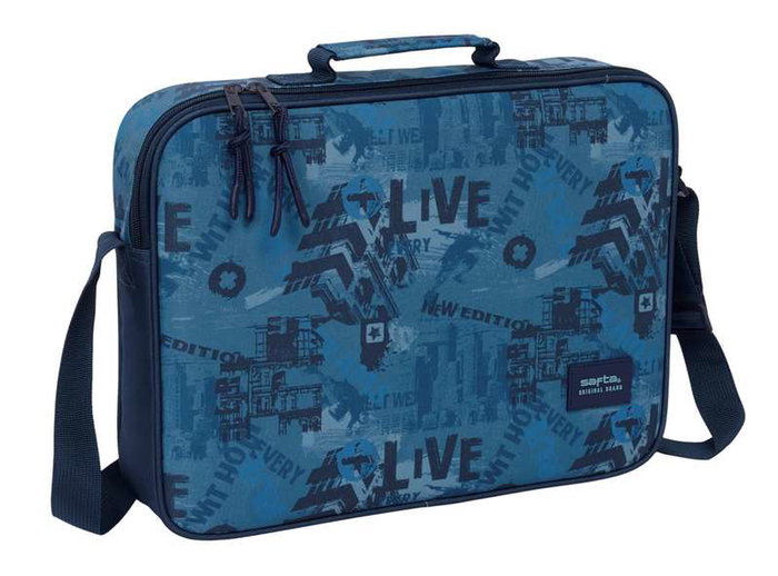 Safta Cartera Extraescolares New Edition, sac à dos ou cartable, 38 x 28 x 6 cm, pour enfant à partir de 3 ans