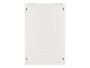 Lanberg Armoire 19 Pouces 18U 600x450 mm Gris avec Porte Vitrée et Ventilateurs