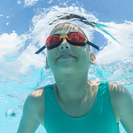 Bestway 21005 Lunettes de Natation Enfant Silicone avec Correa +7 Ans Piscine et Plage