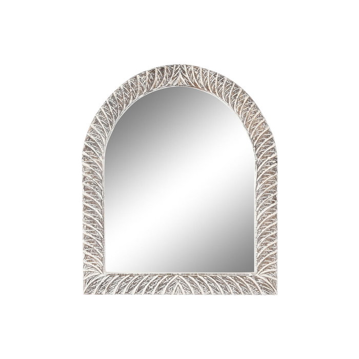 Miroir mural Home ESPRIT Blanc Marron Décapé Taillé 75 x 4 x 90 cm Miroir mural Home ESPRIT Blanc Marron Décapé Taillé 75 x 4 x 90 cm