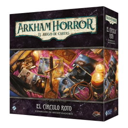 Asmodee Arkham Horror LCG AHC74ES - Le Cercle Brisé Extension Investigateurs - Jeu de Cartes Coopératif en Espagnol