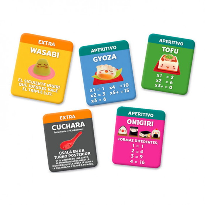 Devir Jeu de Société Sushi Go Party – Version Française, Jeu de Cartes Stratégique pour 2 à 8 Joueurs dès 8 Ans