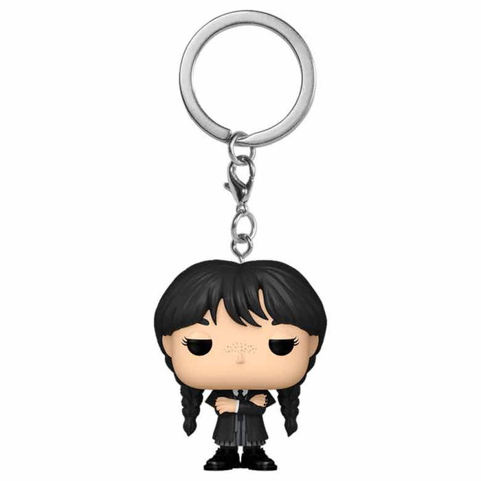 Funko Présentoir 12 Porte-clés Pocket POP! Wednesday 4 cm