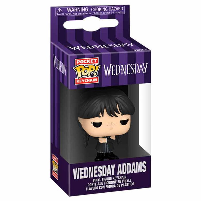 Funko Présentoir 12 Porte-clés Pocket POP! Wednesday 4 cm