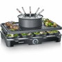 Severin RG2347 Appareil à raclette et fondue Noir
