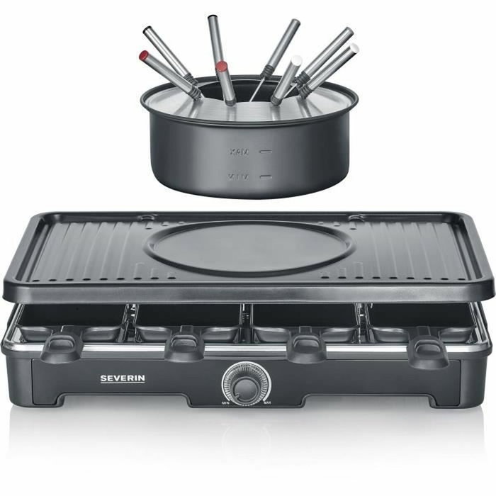 Severin RG2347 Appareil à raclette et fondue Noir Severin RG2347 Appareil à raclette et fondue Noir