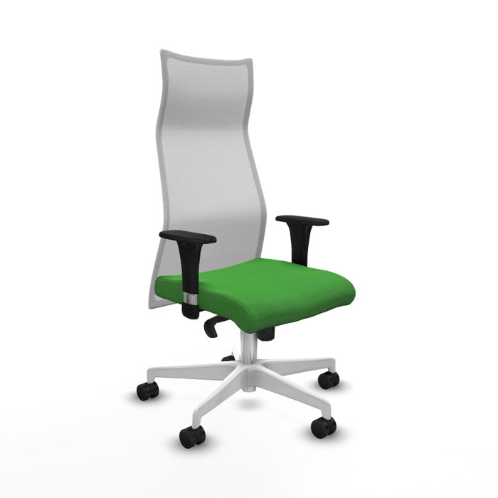 Piqueras y Crespo Chaise de Bureau Albacete Vert et Blanc Piqueras y Crespo Chaise de Bureau Albacete Vert et Blanc