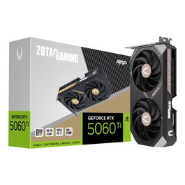 Zotac GeForce RTX 5060 Ti 8 Go GDDR7 Carte Graphique Noir PCI Express 5.0 G-SYNC
