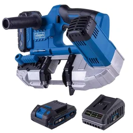 Scheppach Scie à ruban à métaux sans fil C-MBS635-X 20V IXES - Set S
