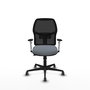 PIQUERAS Y CRESPO Chaise Alfera Synchrone Traslack Gris/Noir