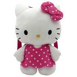 CYP BRANDS Sac à dos peluche Hello Kitty rose 35cm