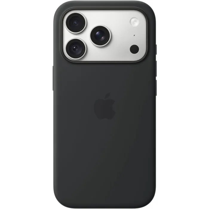 Apple Coque en silicone avec MagSafe pour iPhone 18 Pro - Noir
