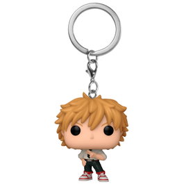 FUNKO Porte-clés Pocket POP Chainsaw Man Denji - Figurine articulée en plastique