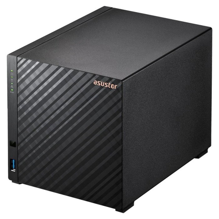 Asustor Drivestor 4 Gen2 (AS1204T) – NAS 4 baies Quad-Core, 2.5GbE, RAID 6, transcodage 4K