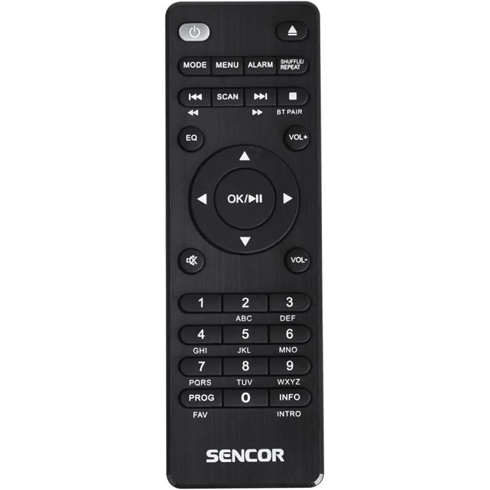 Sencor SMC 5700WDB Micro-chaîne hi-fi 100 W RMS - Gris et noir