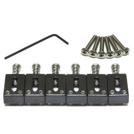 Graphtech String Saver Saddle pour guitare style Strat & Tele, espacement 2-3/16", 6 pièces