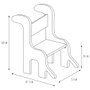 Home Deco Kids SILLA INFANTIL DINO